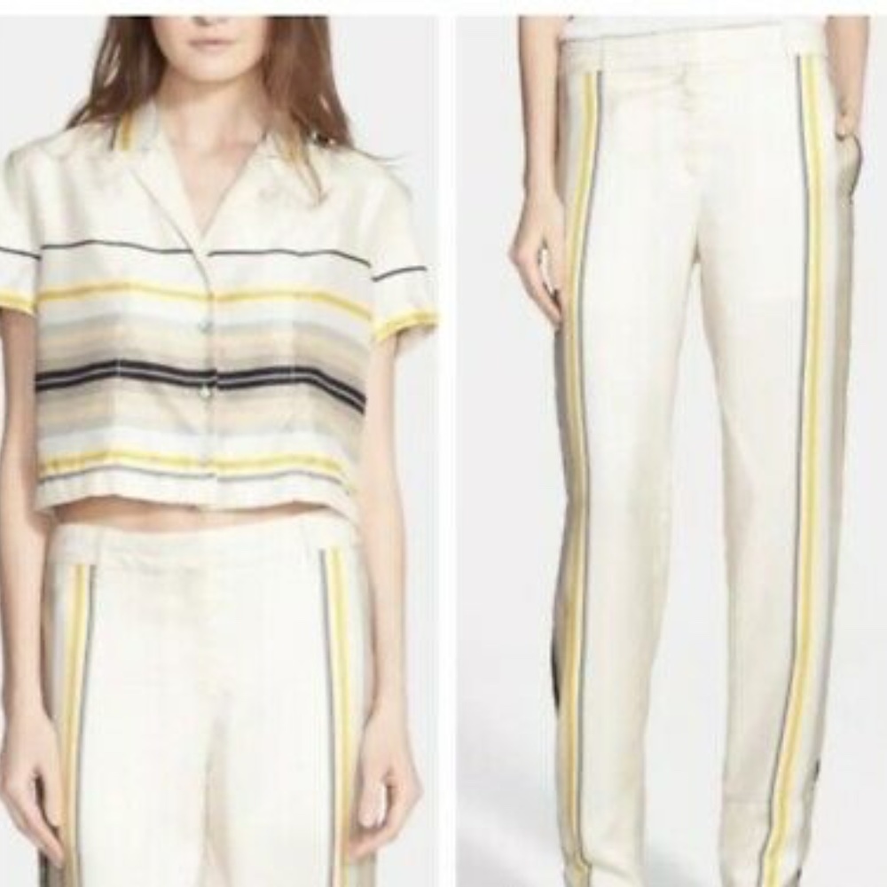 Rag & Bone luxurious 100% silk 2pc set